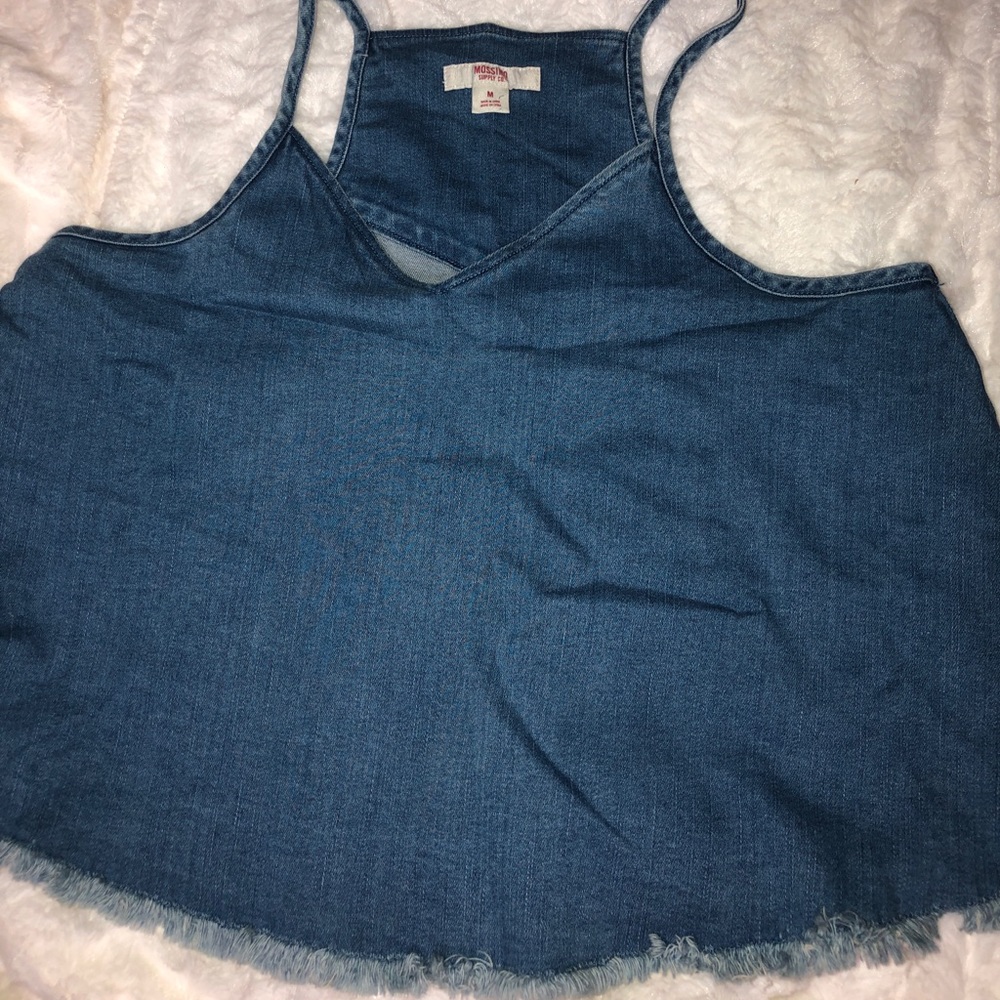 denim tank